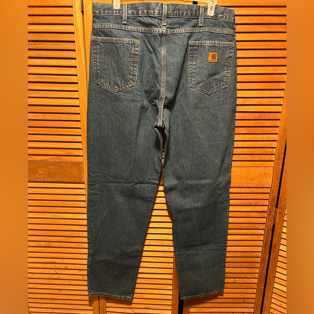 Carhartt Men's Relaxed Fit Denim Blue Jeans